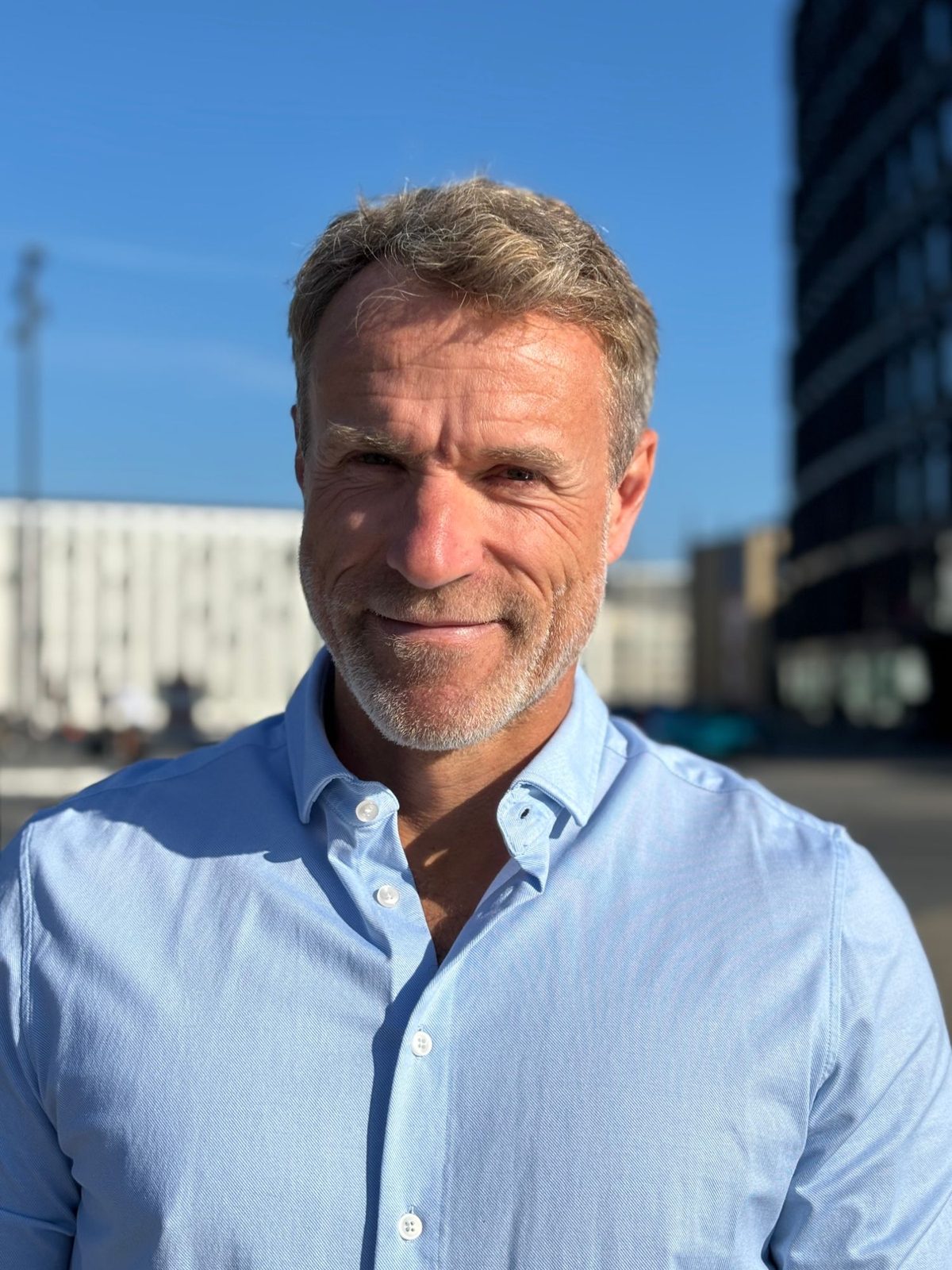 Jonas Haukaas smiling